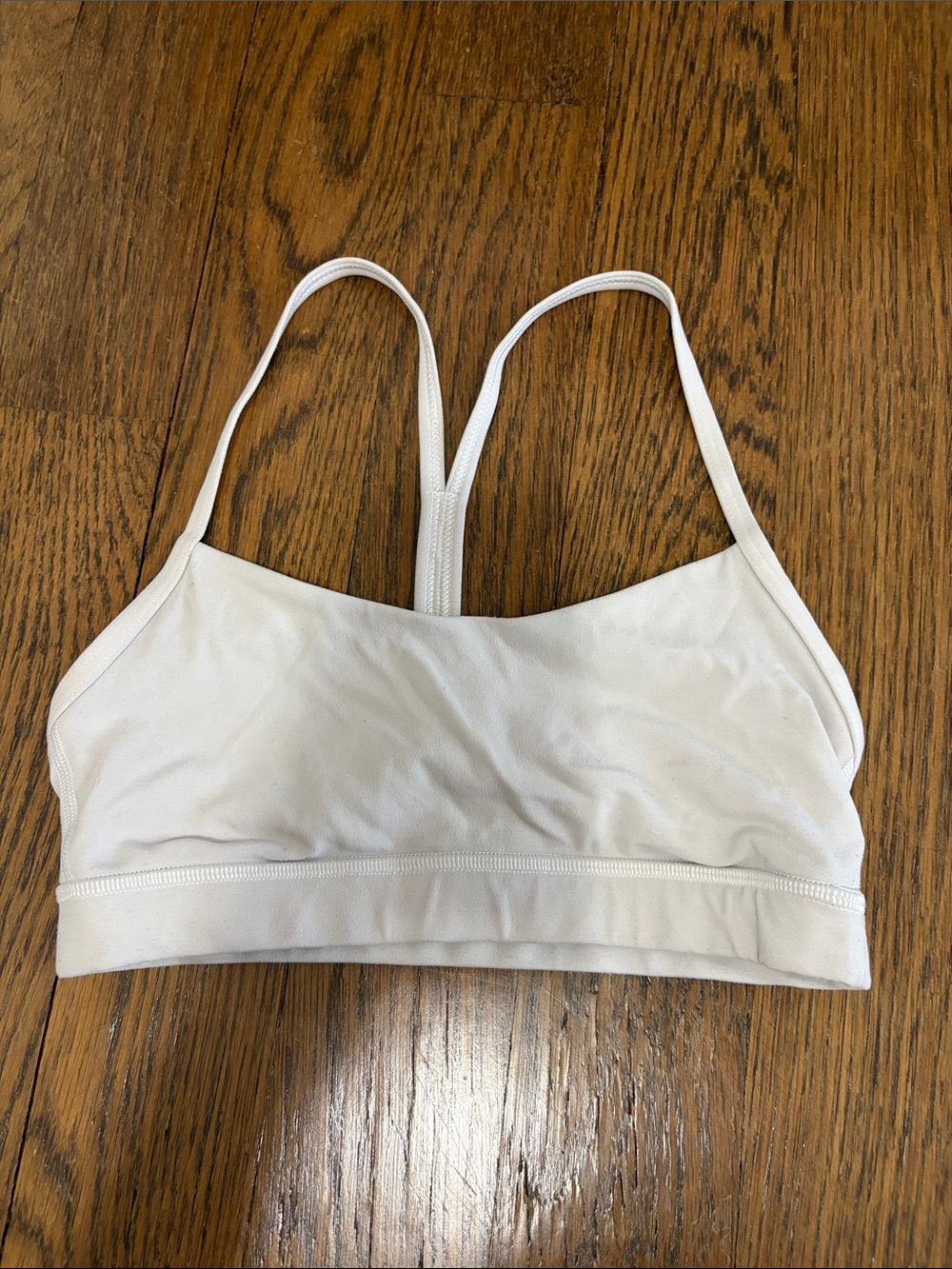 White Women's Lululemon Sports Bra